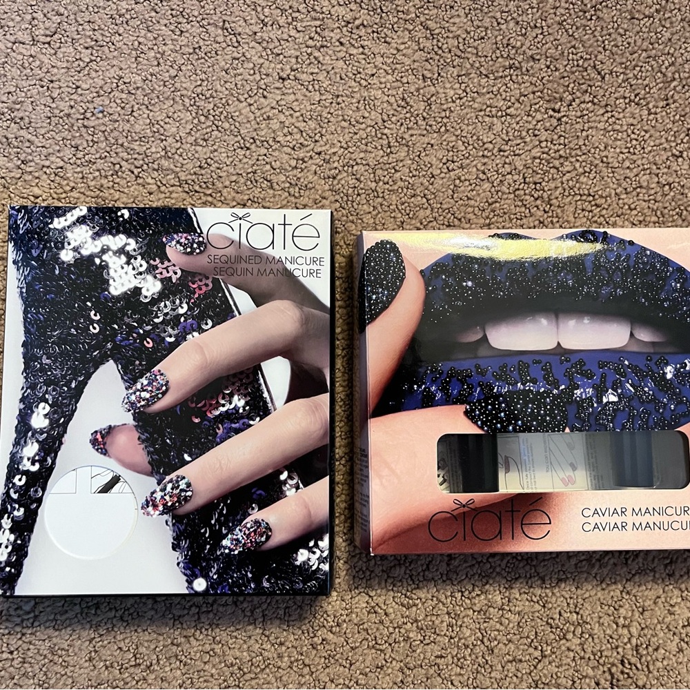 Brand new!!! 💅🏻Ciaté Sequined manicure kit and caviar kit